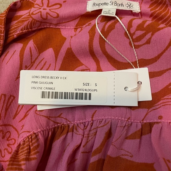 Poupette St. Barth Becky Pink Floral Dress - Picture 6 of 9